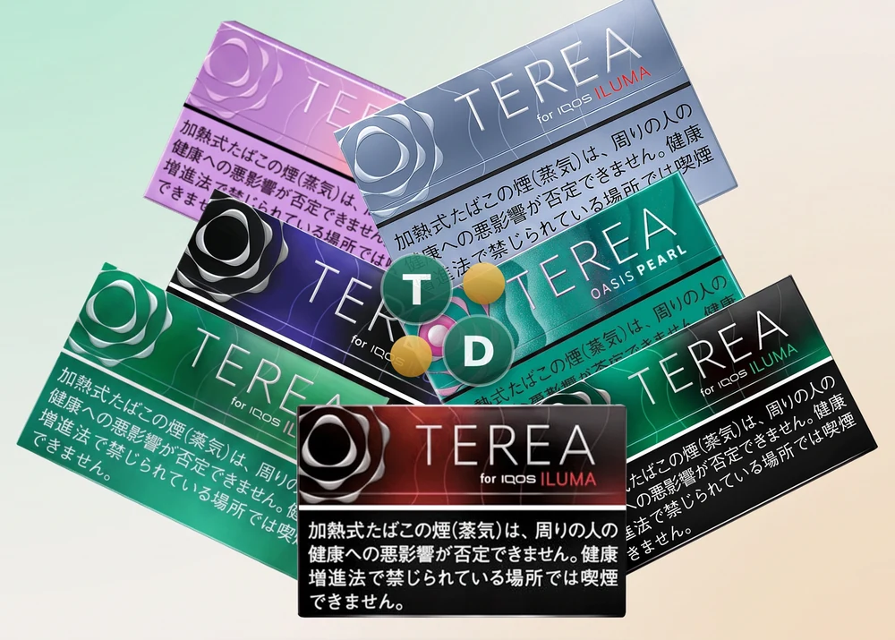 TEREA Japan packs