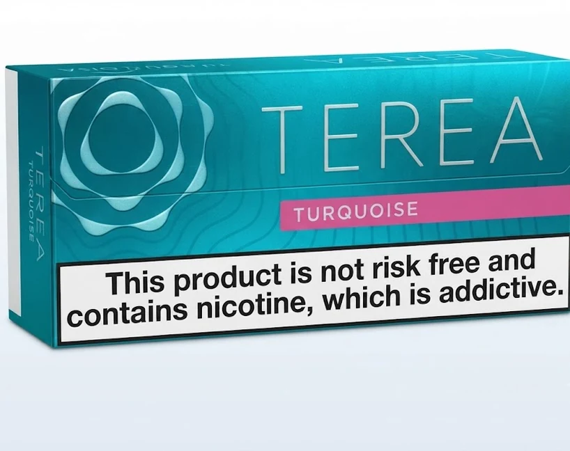 TEREA Turquoise Tajikistan pack of 20 heated tobacco sticks for IQOS ILUMA — buy TEREA Turquoise Tajikistan in Dubai UAE at AED 119 per carton with 1–3 hour delivery
