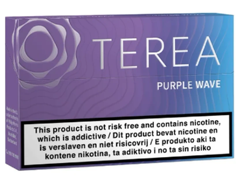 TEREA Purple Wave Tajikistan pack of 20 heated tobacco sticks for IQOS ILUMA — buy TEREA Purple Wave Tajikistan in Dubai UAE at AED 119 per carton with 1–3 hour delivery