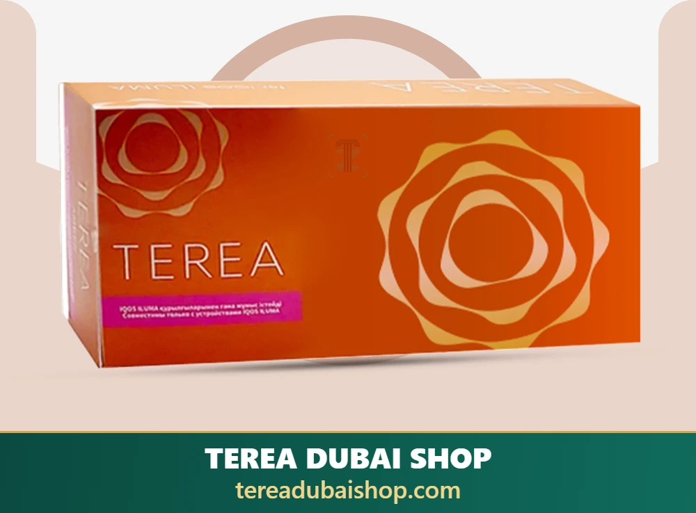 TEREA Amber heated tobacco sticks for IQOS ILUMA — available in Dubai from 4 market versions, from AED 113 per carton of 200