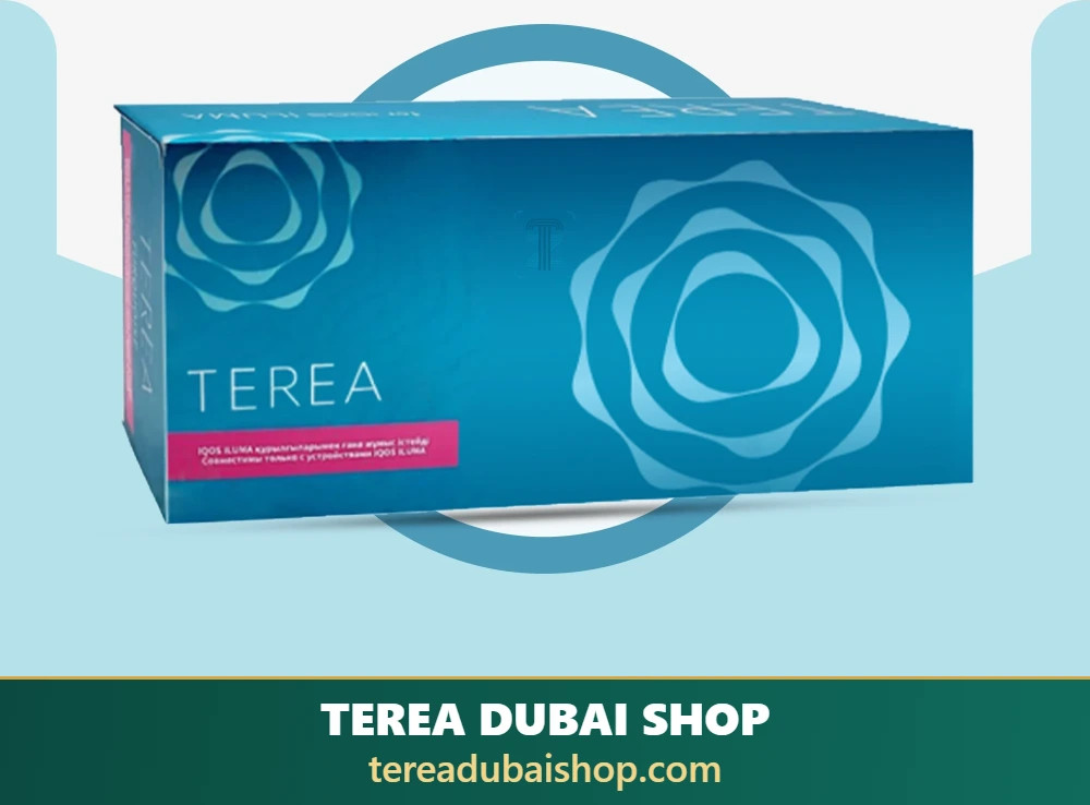 TEREA Turquoise heated tobacco sticks for IQOS ILUMA — available in Dubai from 4 market versions, from AED 113 per carton of 200