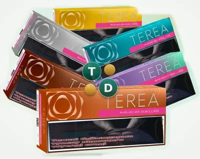 TEREA Amber Kazakhstan pack of 20 heated tobacco sticks for IQOS ILUMA — AED 129 per carton in Dubai