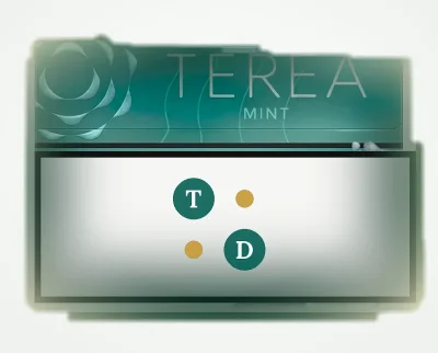 TEREA Mint Japan pack of 20 heated tobacco sticks for IQOS ILUMA — AED 199 per carton in Dubai