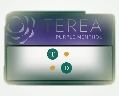 TEREA Purple Menthol Japan pack of 20 heated tobacco sticks for IQOS ILUMA — AED 199 per carton in Dubai