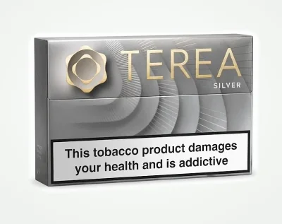 TEREA Silver Tajikistan pack of 20 heated tobacco sticks for IQOS ILUMA — AED 119 per carton in Dubai