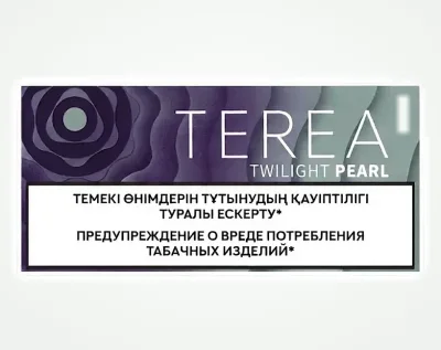 TEREA Twilight Pearl Uzbekistan pack of 20 heated tobacco sticks for IQOS ILUMA — AED 125 per carton in Dubai