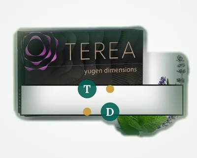 TEREA Yugen Indonesia pack of 20 heated tobacco sticks for IQOS ILUMA — AED 119 per carton in Dubai
